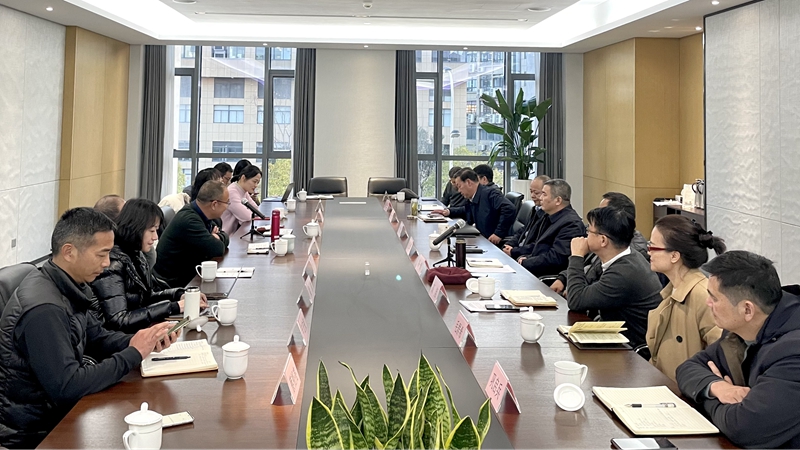 省農(nóng)業(yè)農(nóng)村廳黨組成員、副廳長唐冬壽到浙江農(nóng)合調研