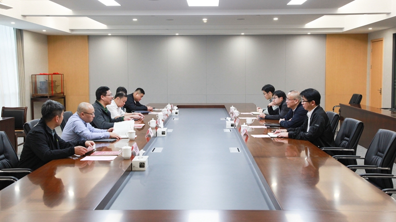 江門市供銷社副主任、供銷集團董事長鄺衛民到訪浙農