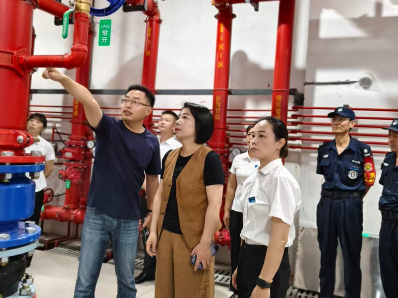 衢州華都聯(lián)合華悅物業(yè)開展消防防汛專項大檢查